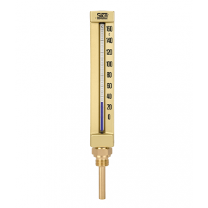 SIKA - Industrial thermometers, Solid Industrial thermometers with male thread / Painted aluminium housing, Type 174 - 292 HBZ/WBZ